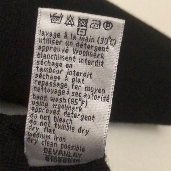 Lacoste Wool Double Breasted Sweater/Blazer - Picture 7 of 8